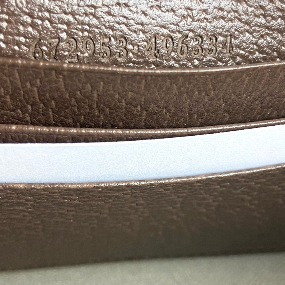 Gucci #672953 GG Supreme "100th Gucci Anniversary" Zip Top Clutch/Pouch, NWT - Picture 8 of 10